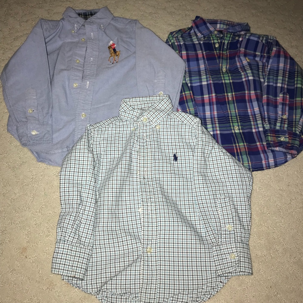 Like new!! 2T boys Ralph Lauren 11 shirts lot